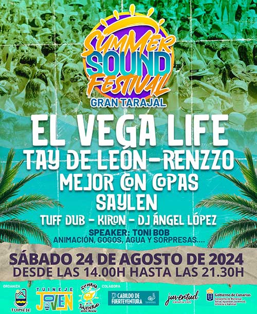 Cartel Summer Sound Festival Gran Tarajal