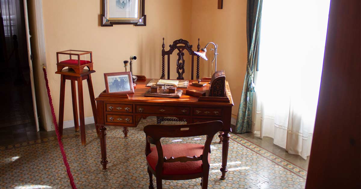 Interior Casa Museo Unamuno en Fuerteventura