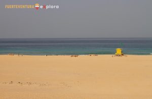 Caseta de socorrista en Grandes Playas de Corralejo