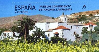 Correos lanza los sellos de los ‘Pueblos con encanto 2024’ con Betancuria como protagonista