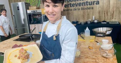 El producto local y la chef Yarely Pérez Vera triunfan en el show cooking de FEAGA