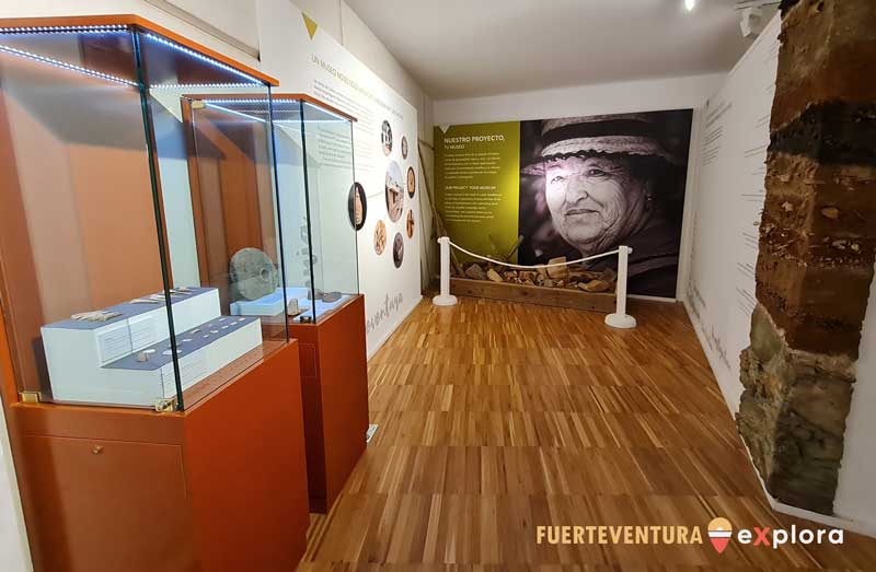 Espacio del Museo Arqueológico de Fuerteventura