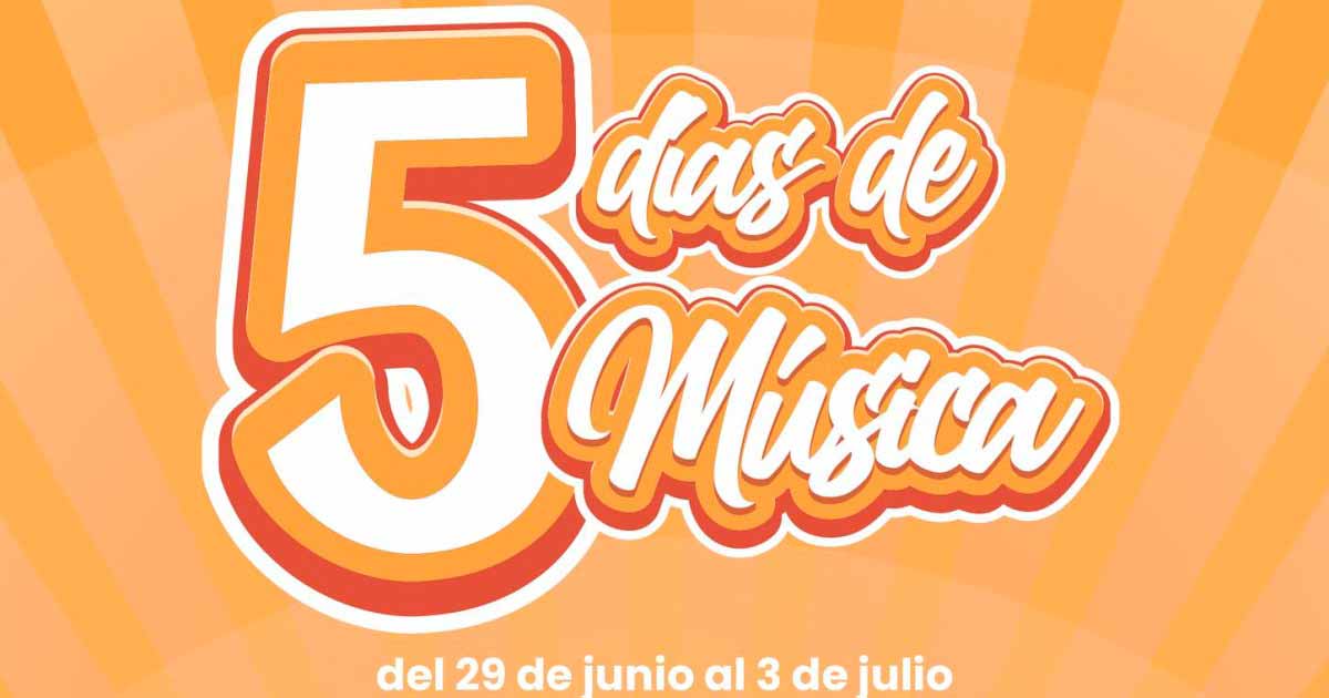 Evento ‘5 Días de Música‘ en Fuerteventura