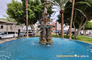 Fuente en Plaza Alcalde Francisco de León en Gran Tarajal