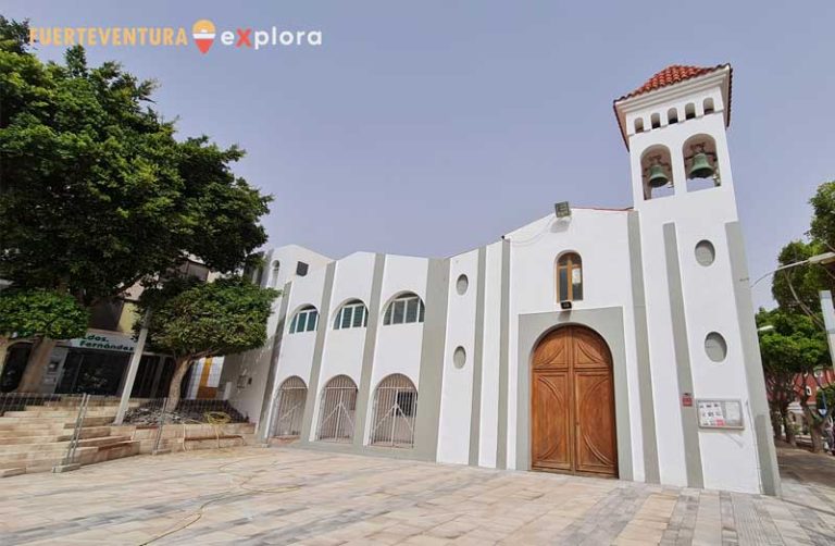 La facciata della chiesa di Nuestra Señora de la Candelaria