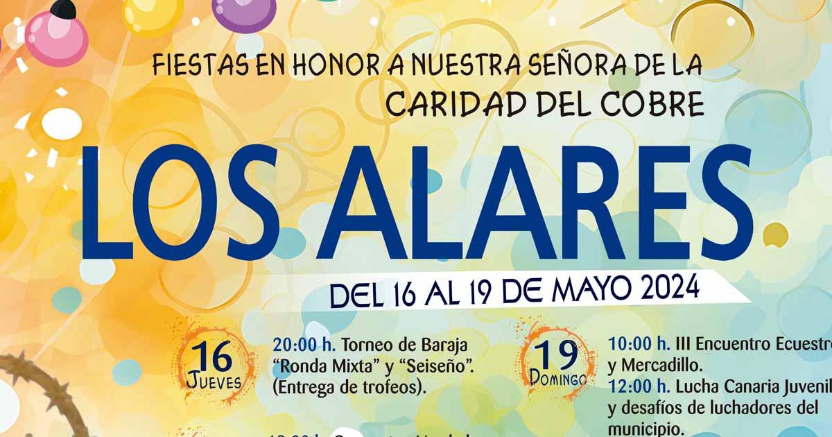 Los Alares celebran fiestas en honor a Nuestra Señora de la Caridad del Cobre