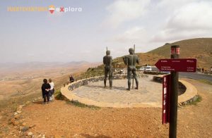 Mirador de Guise y Ayose con vista hacia Valle de Santa Inés