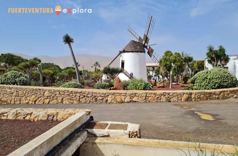 Molino de Antigua desde exterior de instalación