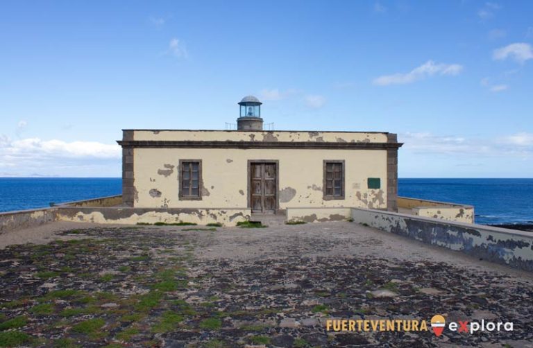 Parte superiore del Faro di Punta Martino a Isolotto di Lobos