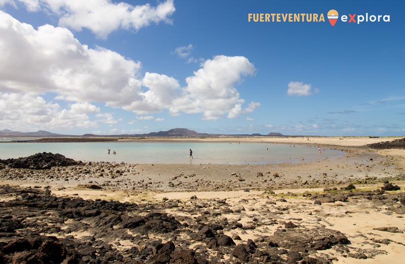 Playa de La Concha en Isla de Lobos