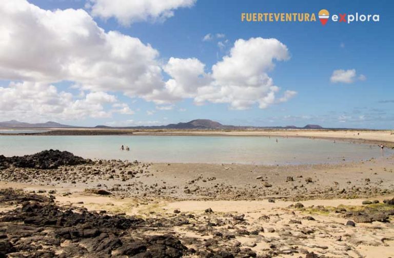 Spiaggia di La Concha sull'Isola di Lobos