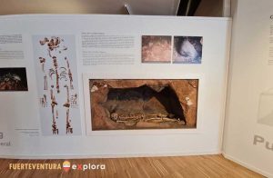 Tumba guanche en Museo Arqueológico de Fuerteventura