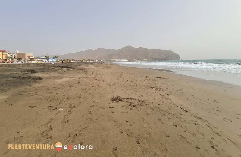 Vista sulla spiaggia di Gran Tarajal